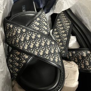 Mens Dior aqua sandal BNIB